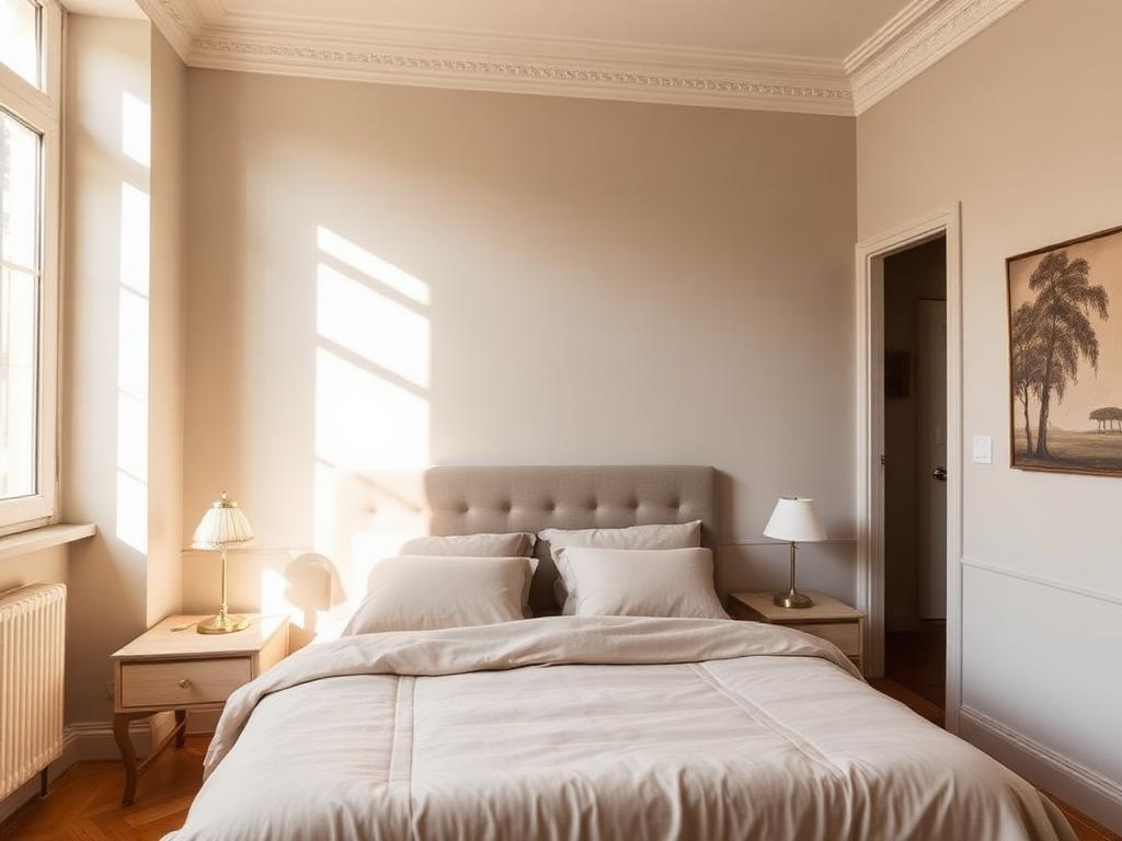 Séjour d'un appartement ancien rénové à Budapest